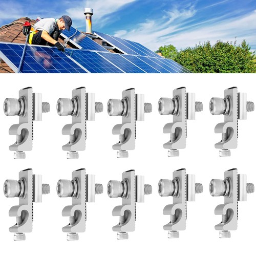 10pcs solar panel earth clamp - solar,