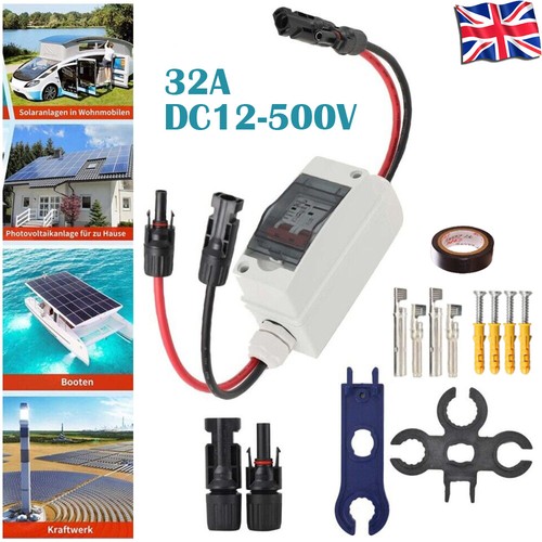 Isolator switch dc12 500v - pv, dc12-500v