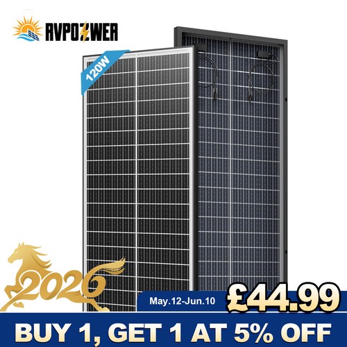 Bifacial 120w watt solar - bifacial,