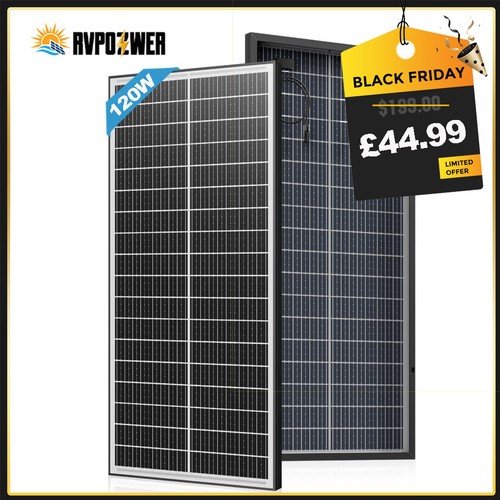 Bifacial 120w watt solar panel - 120w,