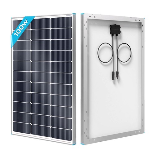 Renogy 100w solar panel type - 100w,