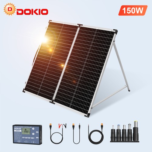 Foldable 150w portable solar - 150w,